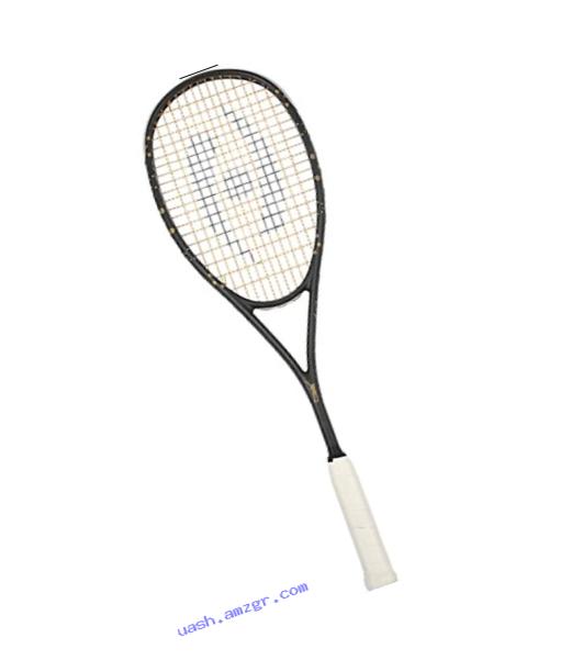 Harrow 65890204 2016 Spark Squash Racquet, Jonathon Power Signature Edition, Black/Navy/Vegas Gold
